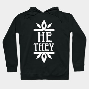 Witchy Gothic He They Pronoun Hoodie